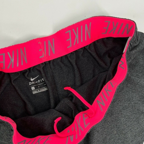 Nike Dry Attack Shorts Womens Size Medium Gray Dri Fit Athletic Running Training - Picture 3 of 9